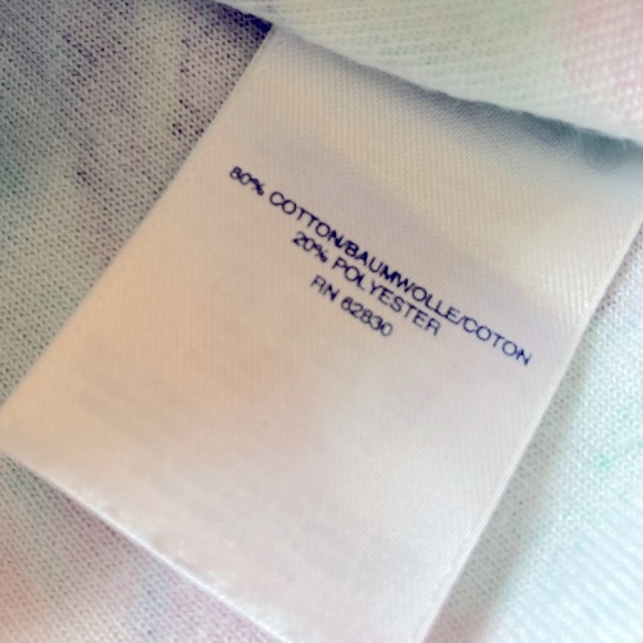 Lands’ End Girls Floral Terrycloth Hooded Swim Cover Up Size 6X-7 Tropical Pool - Picture 4 of 5